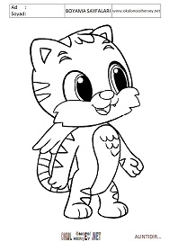 Hatchimals boyama sayfaları